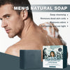 Men's Natural Soap Face Washing Bath Body Available Lasting Fragrance